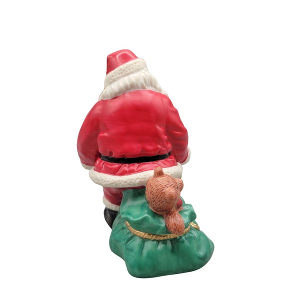 PartyLite Jolly Santa Votive Holder P7251 Santa Claus Christmas Winter - Picture 4 of 10
